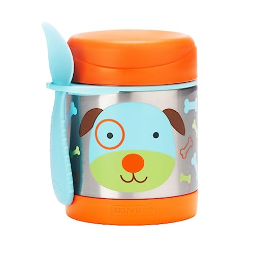 Skip Hop Insulated Food Jar Stainless Steel Baby Food Container, Dog