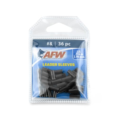 Image of American Fishing Wire Single Barrel Crimp Sleeves