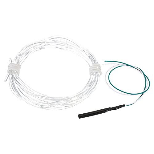 PATIKIL 2mm 2m PMMA Side Glow Fiber Optic Cable Kit, with LED Illuminator 12V 0.1W Testing Light Source Decoration for Home DIY Lighting