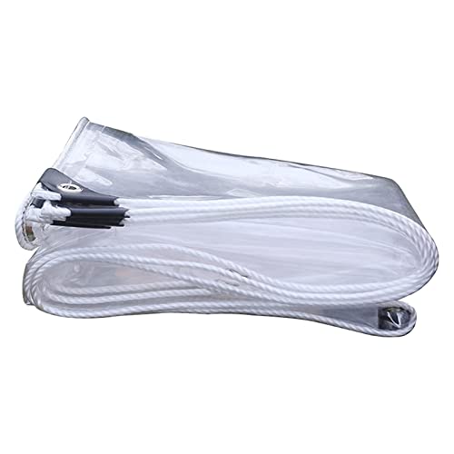 Lona de PVC con ojales para evitar lluvia en carpas y proteger madera 2