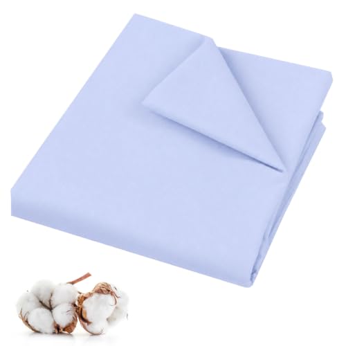 Image of 100% Cotton Fabric, 63 Inch X 1 Yard Blue Fabric by The Yard