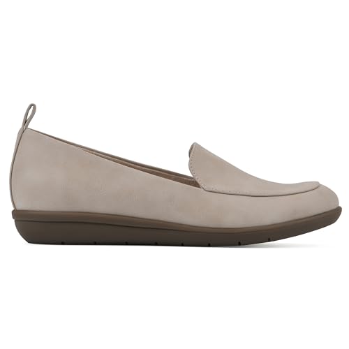 Image of CLIFFS BY WHITE MOUNTAIN Women's Twiggy Moccasin Style Loafer Flat