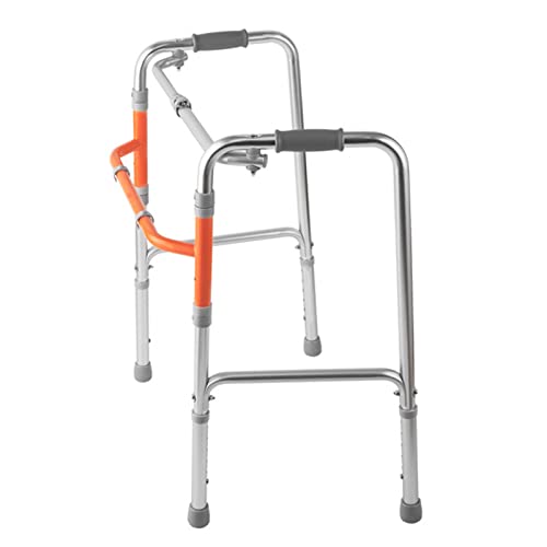 Andadores para personas mayores, sin ruedas, plegable para adultos, andador de movilidad, marcos estrechos para ancianos, ayudas para caminar con discapacidad, una estrella de luz
