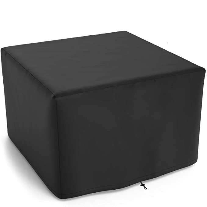 Couverture de brasero carrée pour protéger votre foyer de terrasse