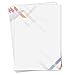 Produktbild Briefpapier Set Geometrie I 50 Blatt Motiv-Papier in DIN A4 ohne Umschlag I Firma geschäftlich Freunde I modern geometrisch neutral I dv_021