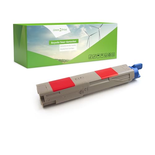 Green2Print Toner magenta 2500 pages replaces OKI 43459330, 43459370 Toner cartridge for OKI MC350, MC360, C3300N, C3400N, C3450, C3530MFP, C3600