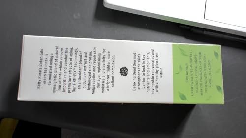 Betty Rose'S Botanicals Green Tea Face Mask W/ Dead Sea Mud Mask For Face And Matcha Organic Face Mask thumb #4