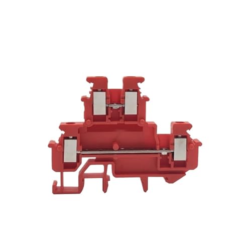 Bornier Din rail MBKKB-2.5 double niveau gris connecteur de fil à vis 2.5mm² pour tableau