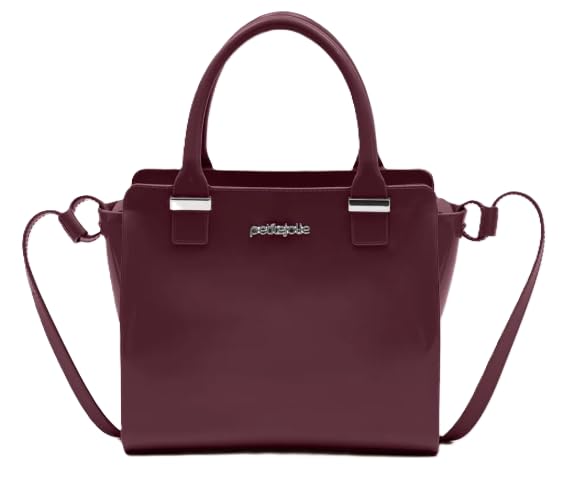 Bolsa Petite jolie Love Bag Bordô Berry Ombro PJ5214 Transversal - Nova