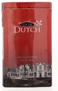 Cocoa dutch , 100% cocoa powder 200g (7.05Oz) for baking and drinking in premium aluminium tins