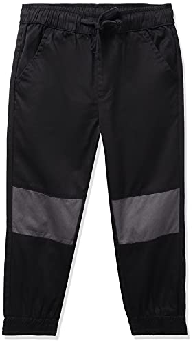 Image of Amazon Brand - Jam & Honey Boy's Regular Joggers (AW21BJOG-W8 Black 4 4-5 Years)
