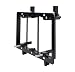 iMBAPrice 3 Gang LV3 Low Voltage Wallplate Mounting Bracket - Black