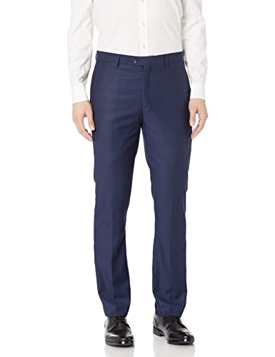 Men's Slim Fit Solid Dress Pants