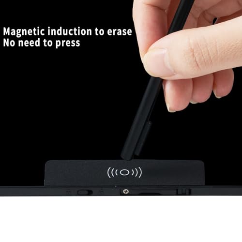 Image of LCD Writing Tablet 14.3in, Bezel-Free, Ultra-Slim 0.75lb for Notes Drawing | Ultra-Slim 0.2in & Lightweight 0.75lb: Thinner than a smartphone, lighter than a notebook. One-hand hold, fits any bag.