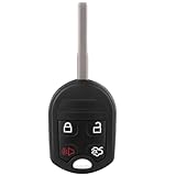 OCPTY 1 X Flip Key Entry Remote Control Key Fob Transmitter Replacement for f ord Fiesta Focus Escape F150 F350 Super Duty 1788A-FWB1U793 4 Buttons