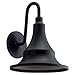 KICHLER Hampshire 19.75 inch 1 Light Large Outdoor Wall Light in Textured Black
