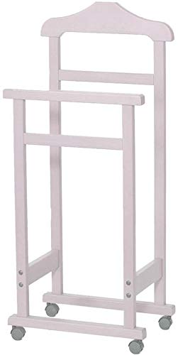 MAURY'S Doppio Indossatore Da Camera De Luxe Noce Chiaro In Legno Di Faggio 44 x 25 x h 98 cm