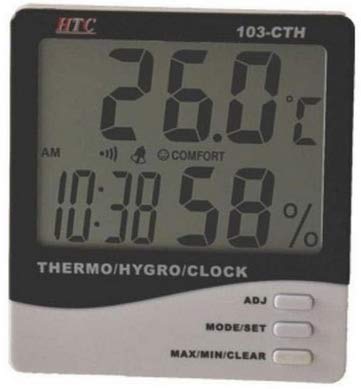 naafie HTC Hygro Thermometer 103-CTH With Warranty Of One Years-picture-14