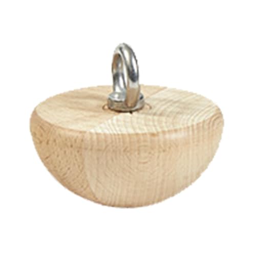 Pelotas de madera para levantamiento de dominadas con acabados texturizados