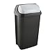 Produktbild keeeper Abfallbehälter mit Rolldeckel, 50 l, Rasmus, Graphit-Grau