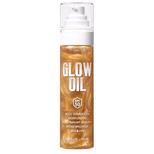 Aceite De Brillo Corporal, Aceite Corporal Natural De Verano, Aceite De Protección Solar Hidratante, 100 Ml, Hidrata Profundamente La Piel Seca, Mejora El Ski-n G-low Para Actividades De Verano