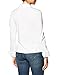 Calvin Klein Women's Knit Combo Blouse with Collar, Birch, Large