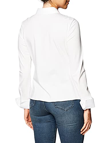 Calvin Klein Women's Knit Combo Blouse with Collar3