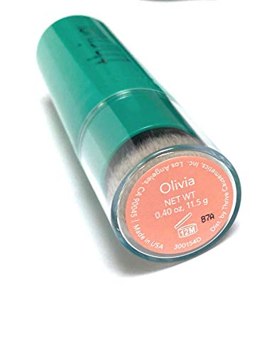 Thrive Causemetics Triple Threat Color Stick Shade OLIVIA (Peach Pink Shimmer) UNBOXED