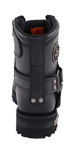 Image of Milwaukee Leather Women's Premium Leather Motorcycle Harness Boots Collection MBL - 8.5