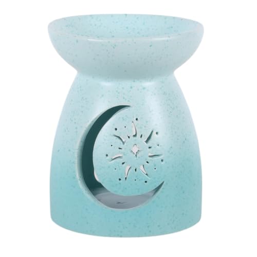 Image of Blue Moon Cut Out Oil Burner | Decorative Aromatherapy Diffuser