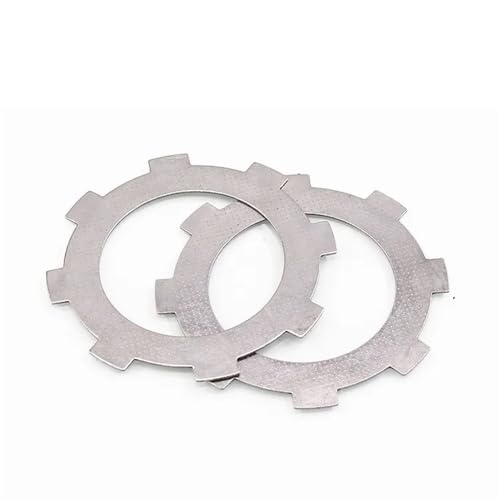 Plaque embrayage moto JH70 avec disques de friction et lisses en fer pour transmission