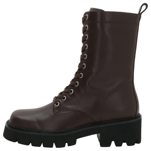 [オデット エ オディール] スクエアレースアップ ショートブーツ55↑ 45231000003 2940 DK.BROWN(29) 22.5cm