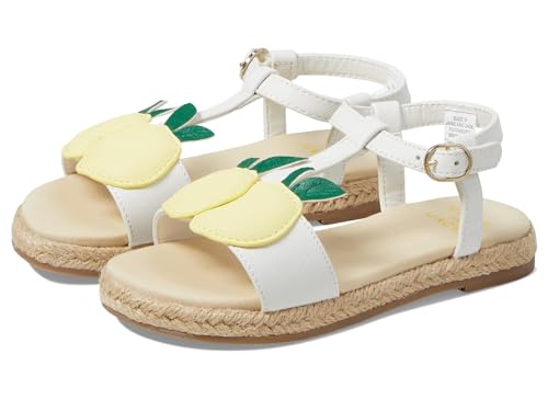 Janie and Jack Girl's Lemon Icon Sandals (Toddler/Little Big Kid)