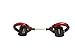 Inventist Orbitwheel Boardless Skateboard - Wheeled Red & Black Sport Skates - Compact and Easy to Carry - Transportation Has Never Been So Fun Portable and Convenient