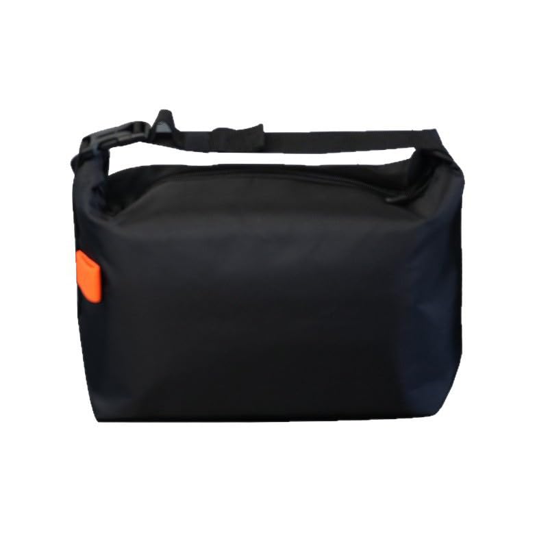 Lunch Bag for Women Men Insulated Lunch Box Flodable Cooler Tote Containers for Work Picnic Travel Black