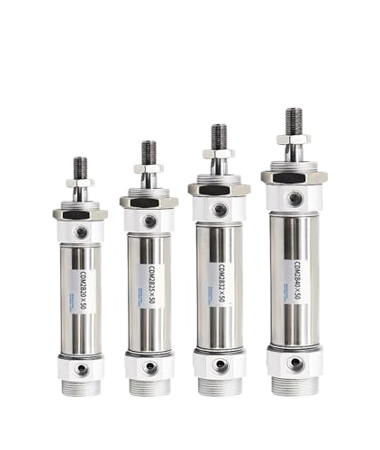 Vérin pneumatique acier inoxydable CDM2B 40x100 mini cylindre à air