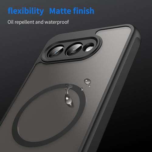 Image of Compatible with T-Mobile Revvl 8 Case Cover,Compatible with MagSafe,Anti-Fall,Compatible with T-Mobile T Phone 3 5G Cell Protective Phone Case Black