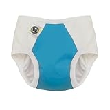 Pull-on Undies 2.0 Stretchy Waterproof Potty Training Pants and Toilet Training Underwear (Large, Rainbow Bright)