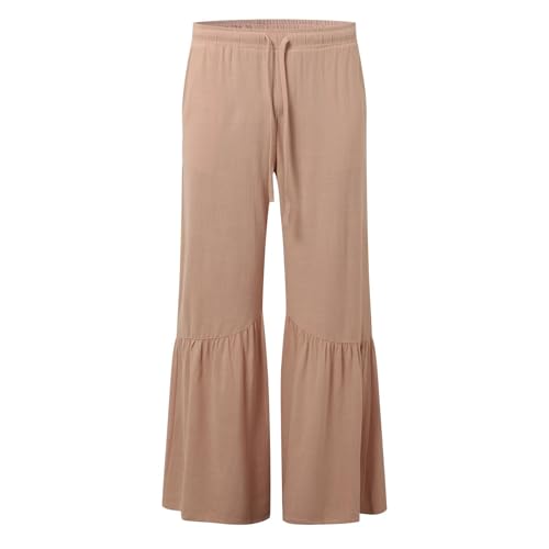 Jogging militaire hommes de couleur solide casual à jambe large