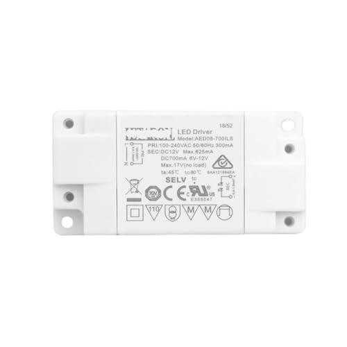 Bande lumineuse 8W 12V AED008-700ILS tension constante pour miroir de salle de bain LED