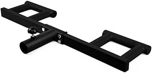 Yes4All Viking Press Attachment for 5.1 cm Olympic Barbell  3 Hand Grip Positions for Increased Versatility