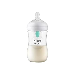 Philips Avent Biberon Natural Response da 260 ml con valvola Airfree, senza BPA, per neonati e bambini da 1 mese in su (modello SCY673/01)