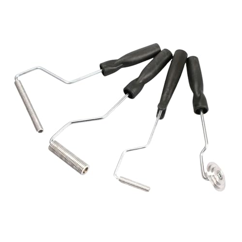 4 rodillos de laminación de fibra de vidrio resistentes para nivelar revestimientos de resina y mejorar el producto