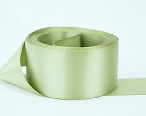 Sage Green Satin Ribbon - 50mm Wide - 5 Meter for Gifts Wrap Sew Party Decorations Events Dress Wedding Christmas Crafts Bows, Car Floral Balloons Hairs, DIY, Bouquets, Cake More - Image 5