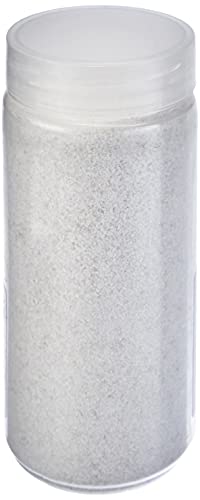 Heku 30330-01-Arena decorativa (750 g, en lata reutilizable), color blanco, arena, 750g / Körnung...