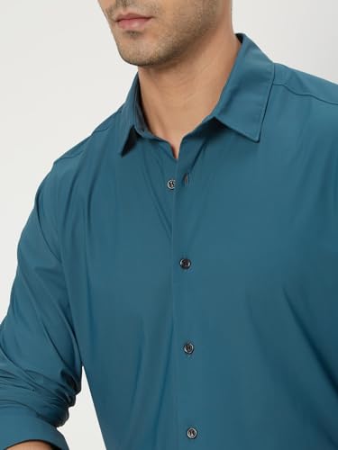 Image of MUFTI Mens Full Sleeve Slim Fit Shirts (Also Available in Plus Size)
