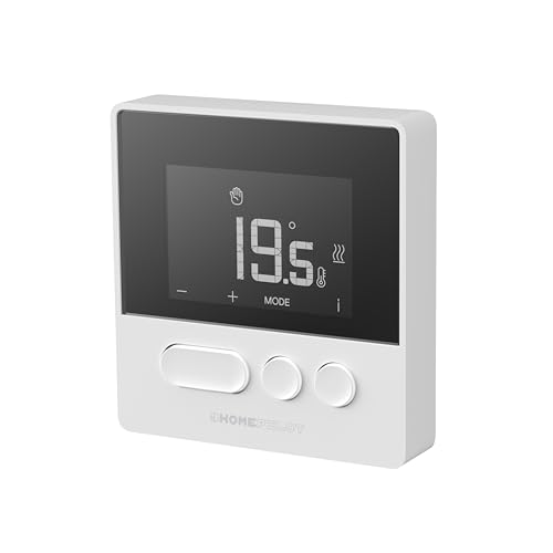 Home Pilot - Thermostat Pure smart mit Empfänger Energie sparen | Sprachsteuerung | Raumthermostat - 8130000