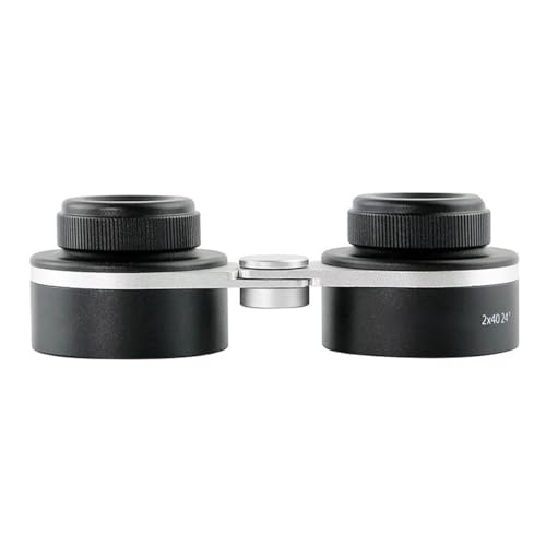 Mini binoculares 2X40 y 3X50 con lente óptica y ajuste manual para observación