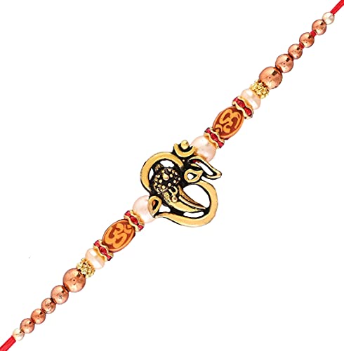 Rakhi for Brother | Om Rakhi | Multicolor Designer Thread Rakhi | Rakhi for Kids | Rakhi for Bhayia and Bhabhi | Rakhi Bracelet for Brothers | Rakhi for Kids Sister Brother | Handmade Rakhi