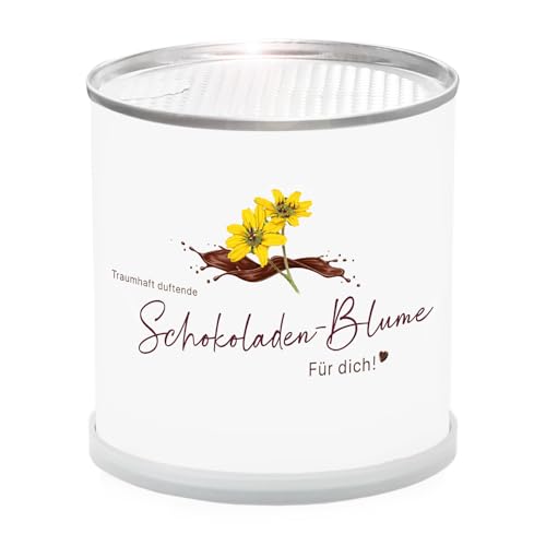 Deine MacFlowers Schokoladenblume, Ein lieber Gruß, Für Dich, Schokoblume...